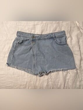 Zara Denim Mini Skort